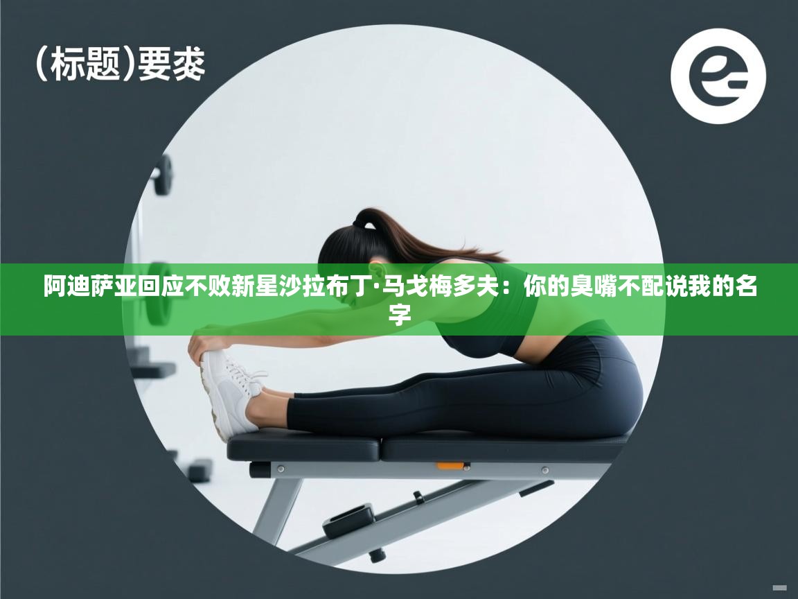 爱游戏官网-阿迪萨亚回应不败新星沙拉布丁·马戈梅多夫:你的臭嘴不配说我的名字 第2张