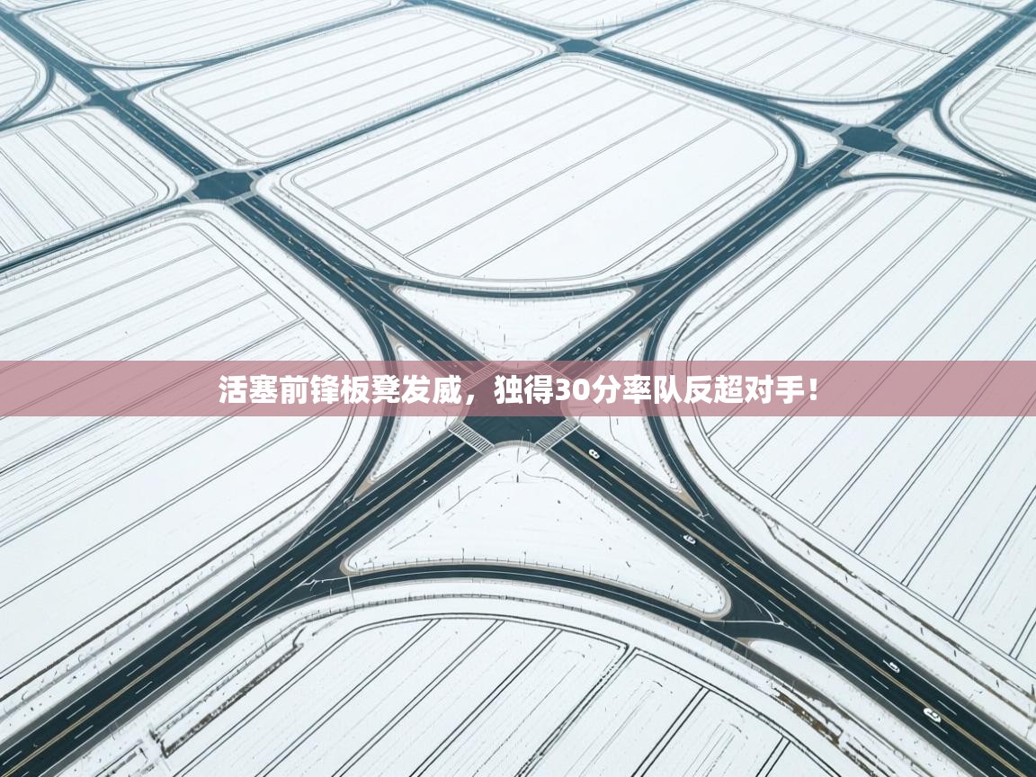 爱游戏体育娱乐-活塞前锋板凳发威，独得30分率队反超对手！  第2张