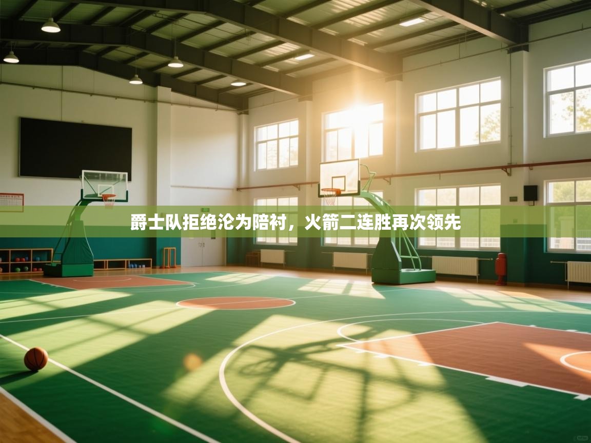 爱游戏娱乐赞助罗马02-爵士队拒绝沦为陪衬,火箭二连胜再次领先 第4张